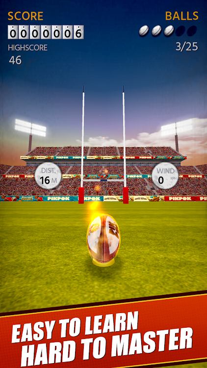 Flick Kick Rugby Kickoff - 1.14.0 - (Android)