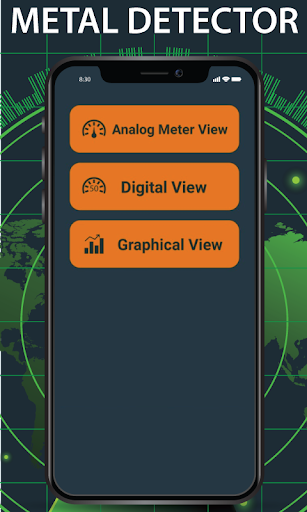 Android application Metal Detector & Scanner screenshort