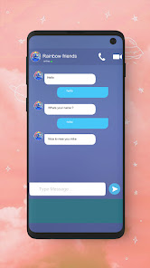 Screenshot 2 Rainbow friends fake call android