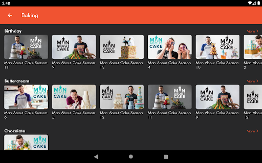 Screenshot of Craftsy