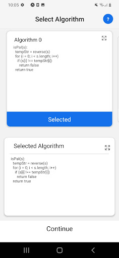 Codelet - Algorithm Questions Screen 3