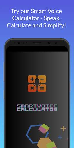 Android application VoiceCalc - Smart Calculator screenshort