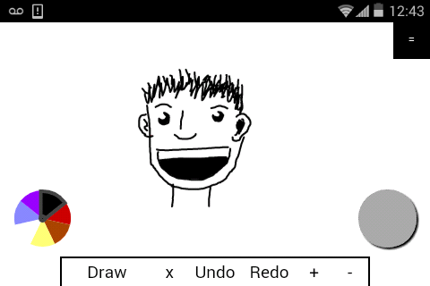 Android application draw15 screenshort