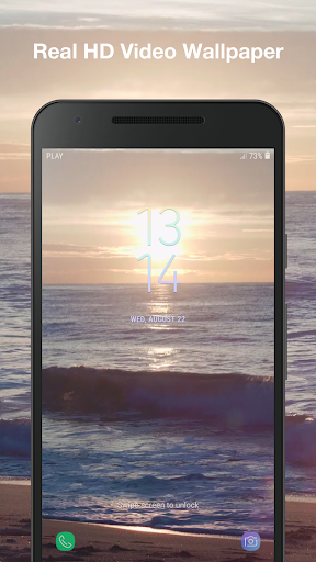 Sunset Ocean Live Wallpaper Screen 3