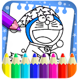 Paint Doraemaan Coloring Book icon