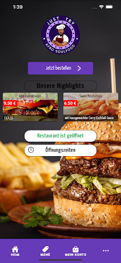 Android application Afro Soul Food screenshort