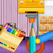 色鉛筆メーカーの工場：クラフトカラフルなペン - Androidアプリ
