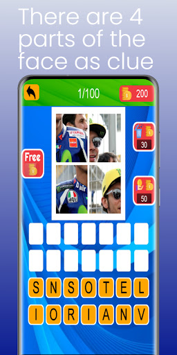 MotoGP Quiz Screen 2