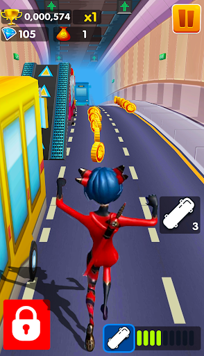 Super hero Kagami Tsurugi Run