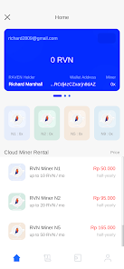 Captura 1 Raven Coin Miner android