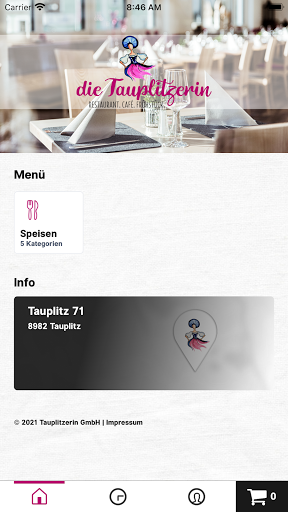 Android application Tauplitzerin screenshort