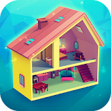 My Little Dollhouse: Craft & Design Game for Girls icon