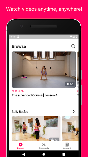 Android application BellyFit By Leilah screenshort