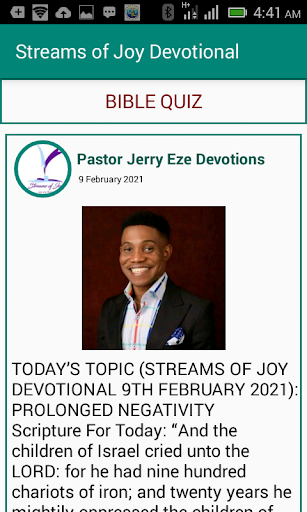 Streams of Joy Daily Devotional App