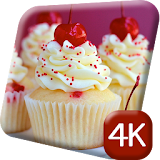 Tasty Cupcakes 4K Live Wallpap icon