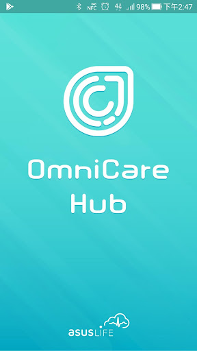 Android application OmniCare Hub screenshort