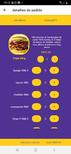 Smashking Burger Screen 3