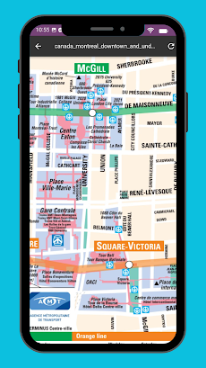 Montreal Metro & Subway Mapのおすすめ画像3