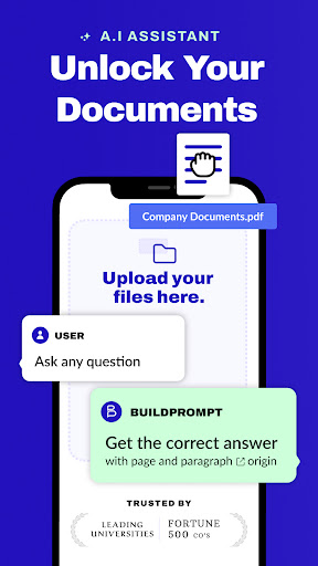 Android application BuildPrompt - AI for Documents screenshort