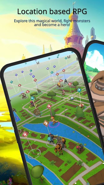 Magic Streets: The GPS realm 1.1.60 APK + Mod (Unlimited money / Unlimited) for Android
