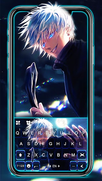 Captura 2 Anime Cool Man Teclado android