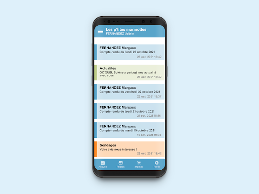 Android application NeoKids Montessori screenshort