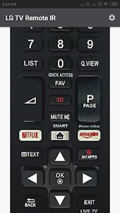 LG TV Remote IR