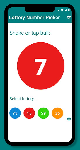 Lottery Number Picker Screen 3