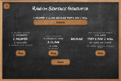 Random Sentence Generator 1.08.02.0 APK screenshots 5
