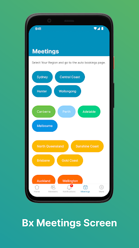 Bx Networking App Screen 3