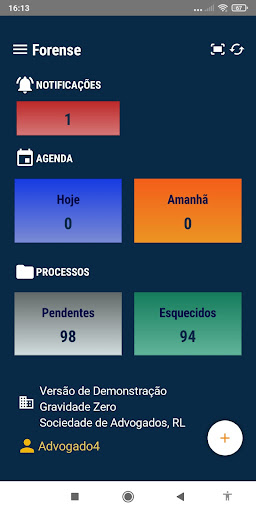 Forense Mobile 2.0 Screen 2