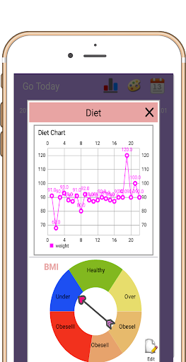 Food Diary(Simple Food Record) Screen 3