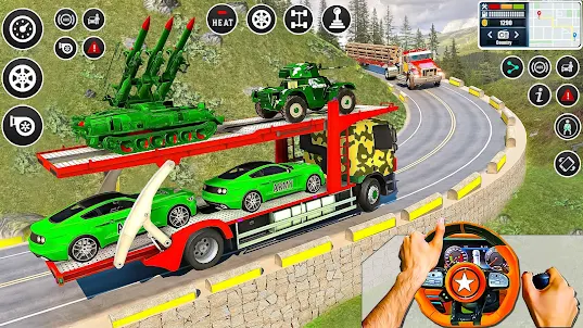 Army Transport truck Games 3D