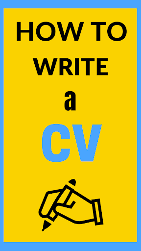 Android application How To Write CV screenshort