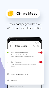 Opera Mini - fast web browser Varies with device APK screenshots 4