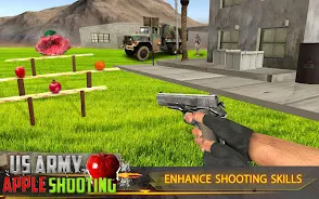 Water melon Shooter: US Army Apple Shooting Game