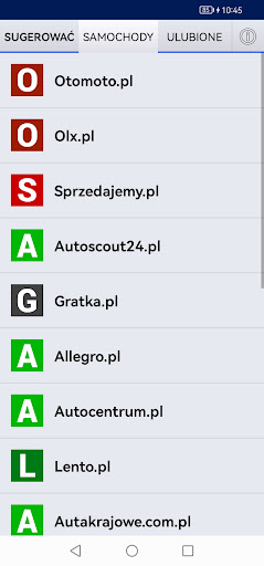 Samochody Używane Polska Screen 2