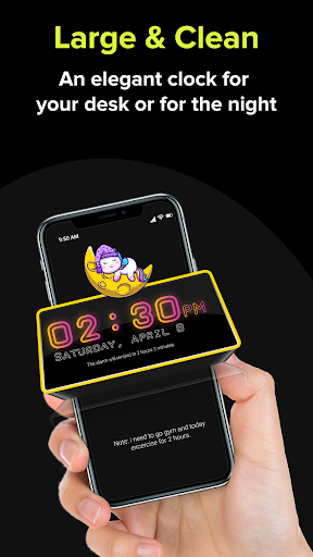 BedClock : Digital Night Clock Screen 2