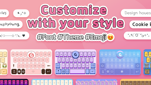 Design Keyboard – Fonts, Emoji Gallery 4