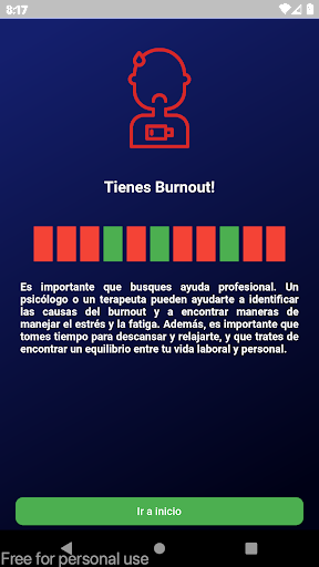 BurnoutCheck Screen 3