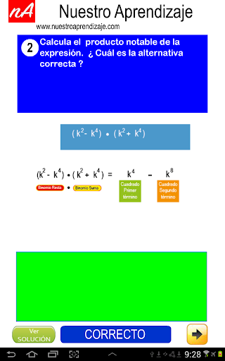 Binomio Suma por Diferencia