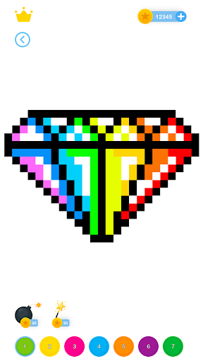Screenshot of Color By Number - Art Games