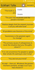 Eckhart Tolle Quotes 1.0 APK + Mod (Free purchase) for Android
