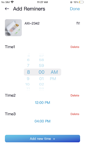 Screenshot of Pill Calendar