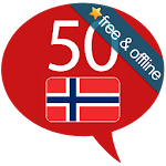 Cover Image of Télécharger Apprendre le norvégien - 50 langues 12.1 APK