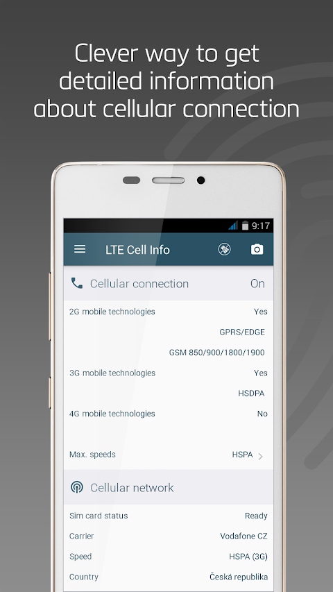 LTEセル情報：ネットワークアナライザ、WiFi接続のおすすめ画像1