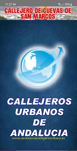 Android application Callejero Cuevas de San Marcos screenshort