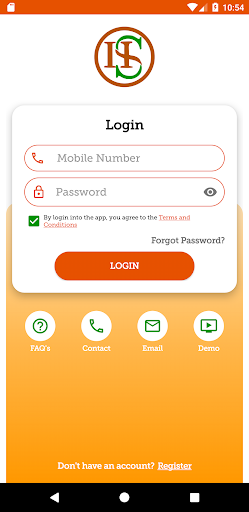 Android application Harshali Multi Services screenshort