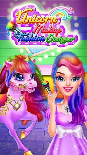 Android application Unicorn fashion makeup screenshort
