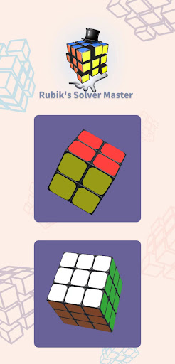 Android application Rubik's Cube Solver Master screenshort